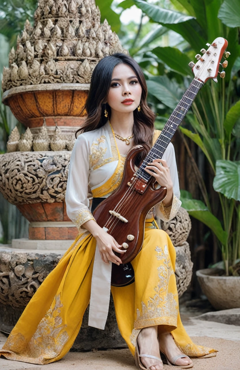Thai style Beautiful modern rock