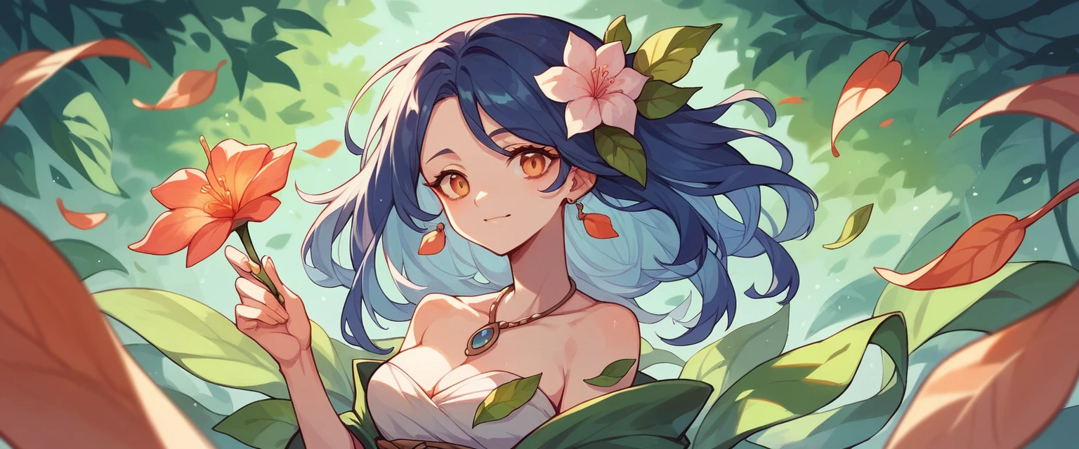 Flower leaf spirit