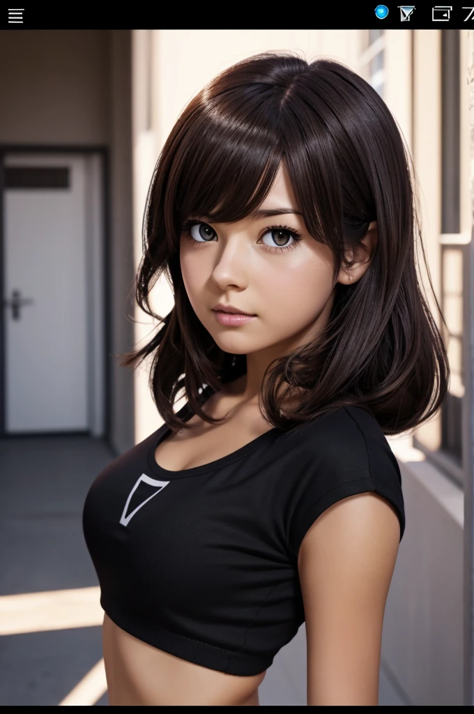 Screenshot, my no Hero academia, girl dark brown hair
