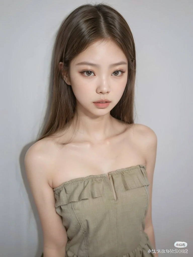 Jennie kim, straight hair, full lips, large eyes, doll lips