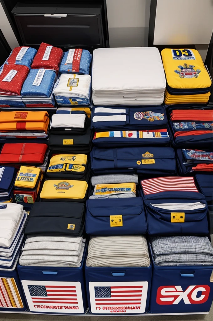 Customs confiscated merchandise