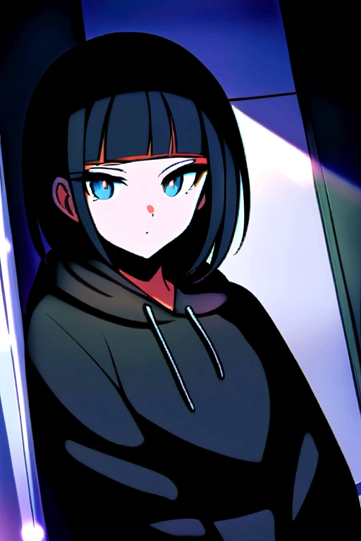 One beautiful girl Black hoodie Alley cool