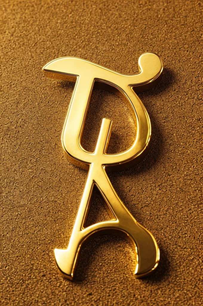 An elegant logo with the letter jk in gold and two ears of wheat next to it with many vibrant colors in 3D background
