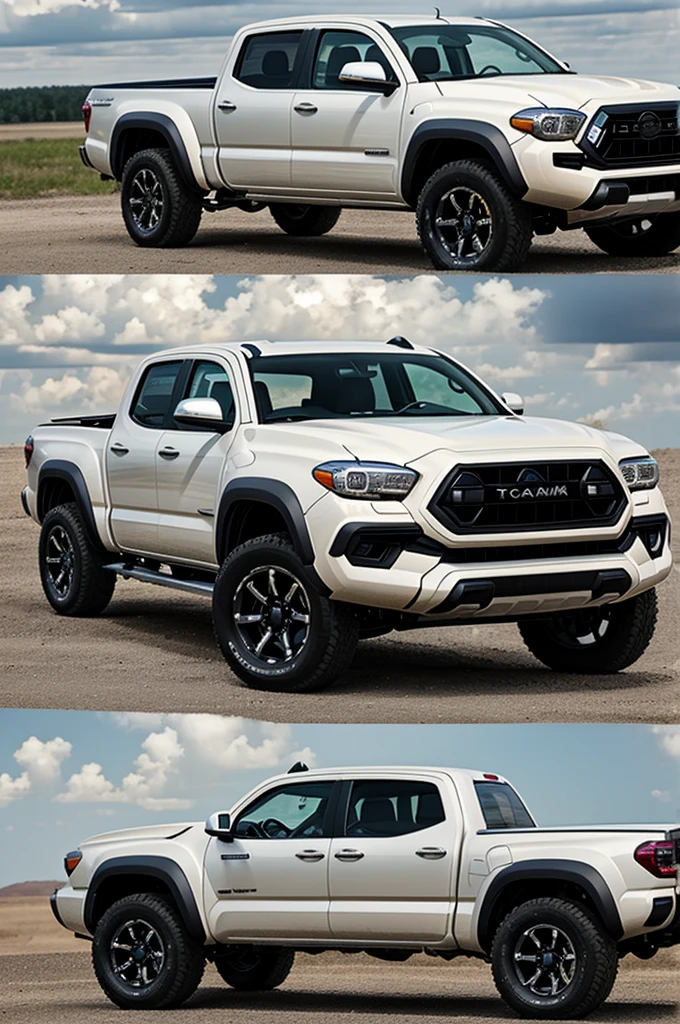 Generate an image of a tacoma with a pig Add some text that says: Did you know?? Aluminum in vehicles helps Lightness Corrosion resistance Ease of manufacturing Weight reduction Improved safety