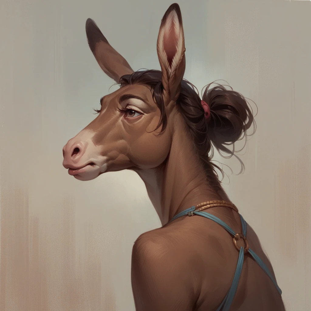 woman turns into a donkey