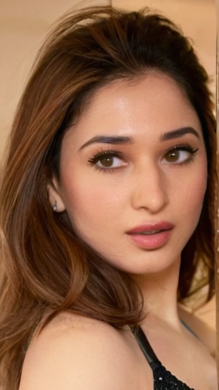 ((Tamhwx woman)), detailed face, in bikini,((high detailed perfect face)), exposing midriff, free shaggy hair,((tamhwx eoman face))