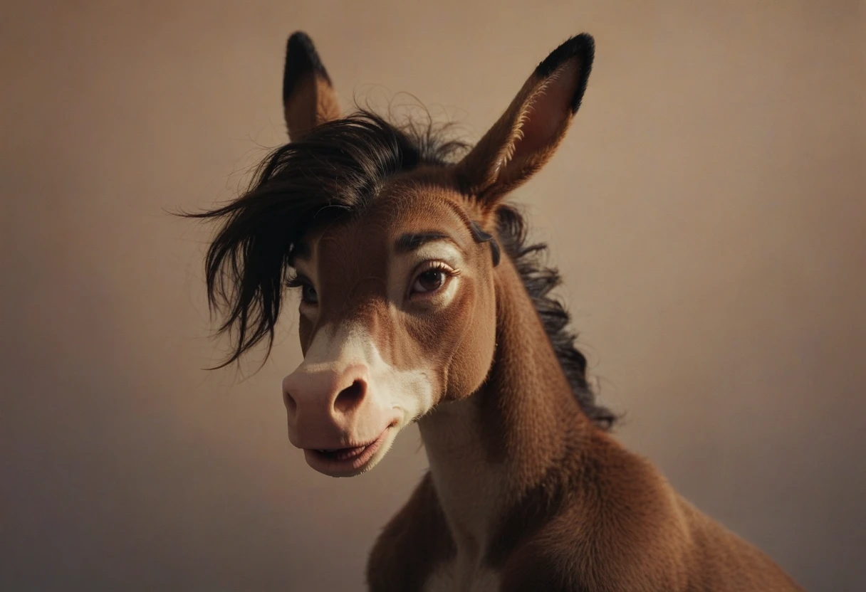 woman turns into a donkey