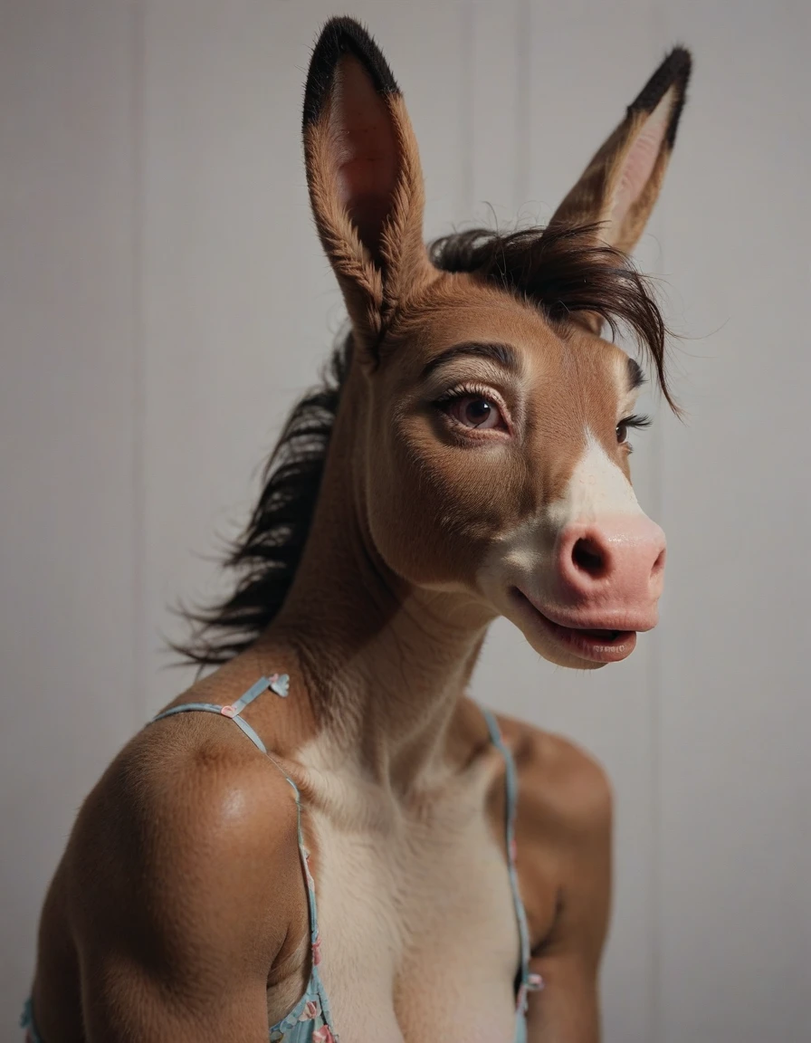 woman turns into a donkey