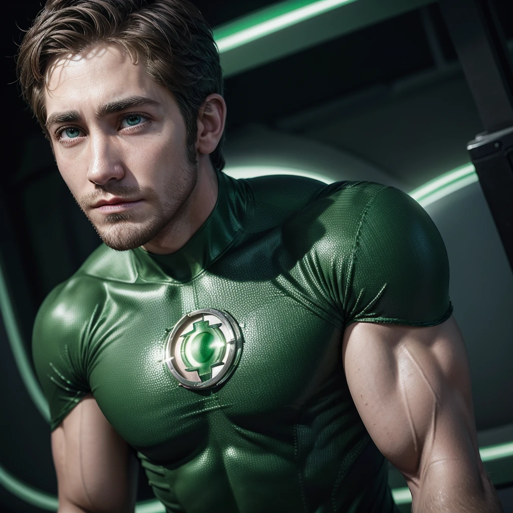 I created Perfect  Jake Gyllenhaal as Green Lantern