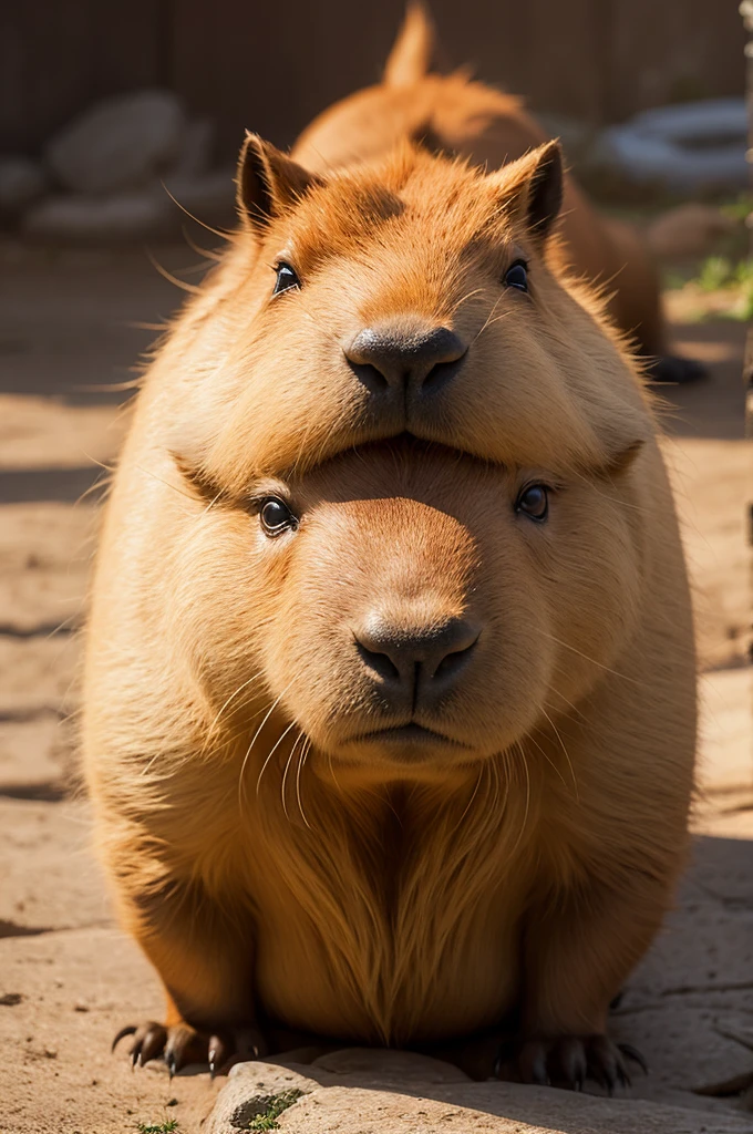 2d capybara