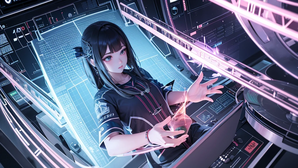 Stunning 3D visualization with attractive graphs、Sparkling
