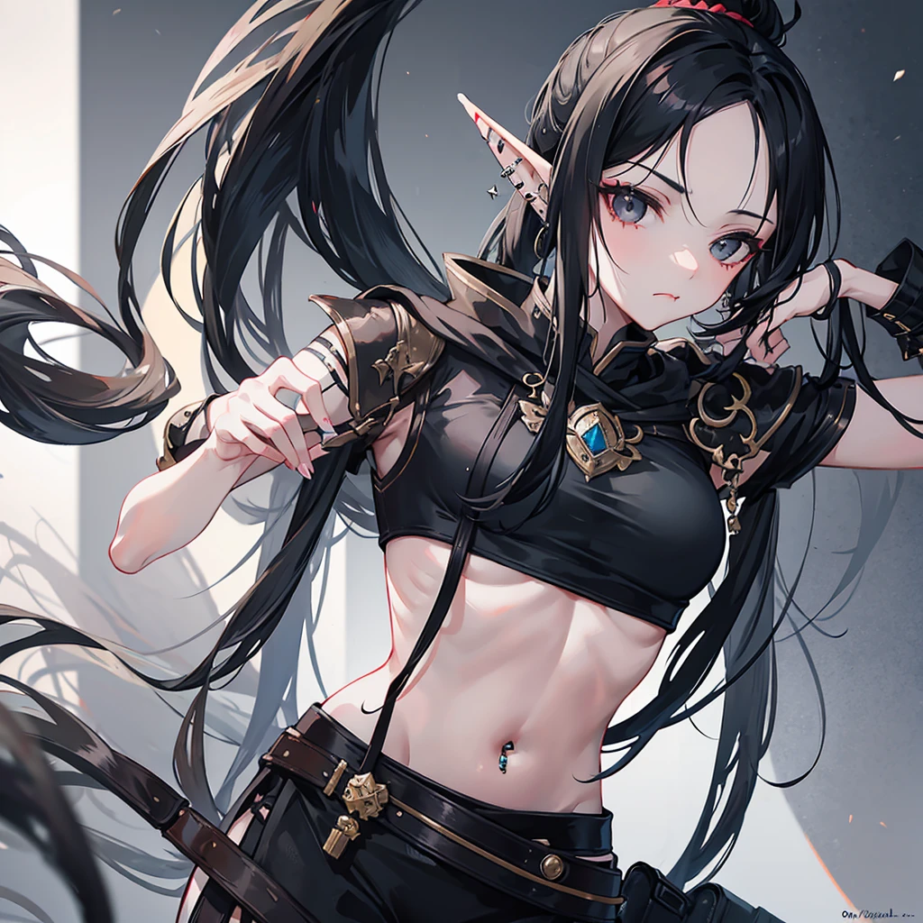 beste-Qualit, tmasterpiece, extra high resolution, Detailed background, realisti, Hades style, solo, A girl, A young, teenaged, 18 years, Teen ,Very young animals, satyr, humanoid, horns on head, Satyrs have the lower part of the goat's body, and the upper one is an elf, and goat's horns grow on its forehead, which can range from small spikes to huge ones, worthy of a mountain goat. In addition to their lush hair, satyrs have hair on their hands, legs and torso, Serious look, Bard Clothing, bard, vinasse, Medieval Bard Clothes , very hanging tits, big tits, pointy nipples, chaotic–neutral, , horor \(subject\),Dark fantasy, Good Guy , knave, Depth of field,
