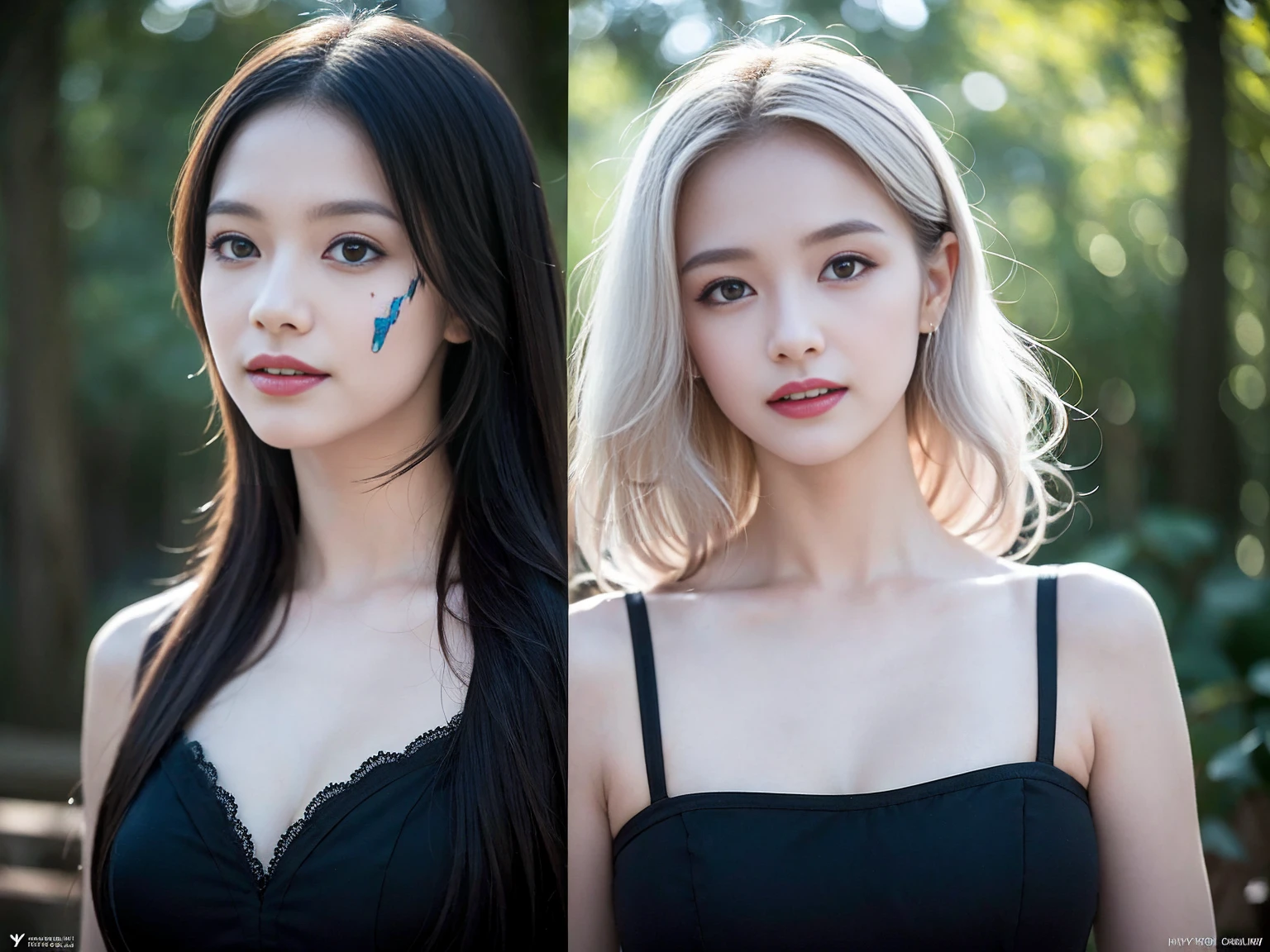 (Award-winning masterpiece:1.5), (incredible detail), (hyper realistic:1.4), (whole body:1.7), (fierce warrior woman with war paint), (preparing for battle), (detailed war paint), (dramatic lighting), (intricate details:1.1), female sexy vampire|albino, pale porcelain skin, sexy vintage black dress, smile, shallow depth of field, grin|creepy, nightfall, detailed face, night, wide hips, narrow waist, portrait of woman standing, detailed eyes, portrait of woman standing, 8k RAW photo, highest quality, looking at the viewer, best shadow, intricate details, long hair, bright eyes, forest, grave, gothic, goth detailed, highres, high quality, high saturation