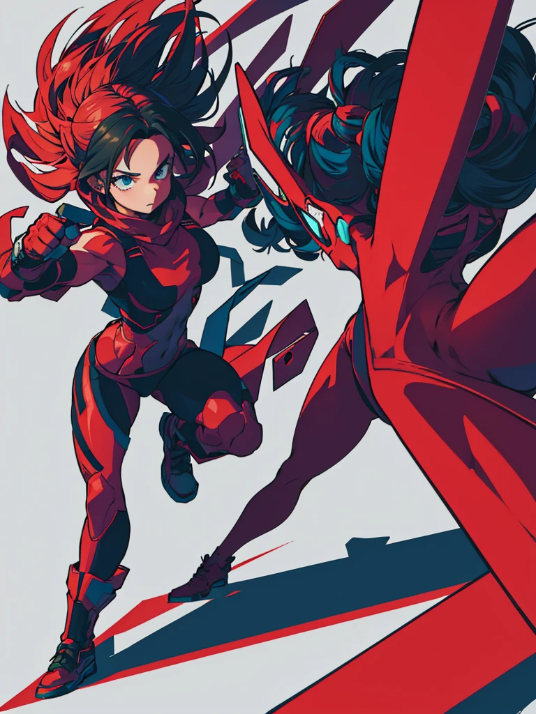 Girl
Solo . Fullbody . Simple background , multiple view , Fitgirl ,  , Hd , Masterpiece , Lineart