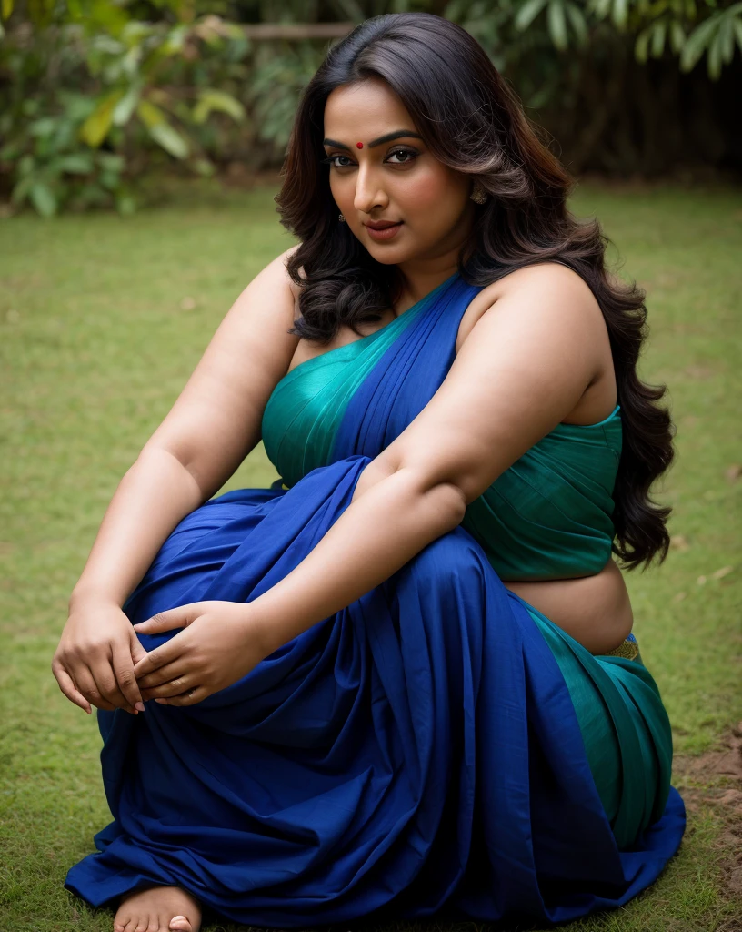 Foto RAW, photorealistic, photography, full body shot, master shot, perfect eyes, goddess like beauty, pierced eyes, perfect thick chubby mallu Desi aunty bhabhi, Wearing a Stanapatta, a chest-band.Saree model, model Photography, Indian saree shoot, Indian traditional wear advertising photography, traditional wear brand shoot, face of Indian actress Sonakshi Sinha, masterpiece, realistic, realism, incredible details, pleasure, photorealism, detailed skin, skin pores, high contrast, photorealistic Artstation 8k HD digital art trend of high definition and detailed realistic skin texture, ultra detail, realistic skin texture, armature, best quality, ultra high definition, (photorealistic:1.4),, high resolution, detail, raw photo, sweat, Re sharp, by Lee Jefferies Nikon D850 Film Stock Photo 4 Kodak Portra 400 Camera F1.6 Lens Rich Color Ultra Real Realistic Realistic Textures Dramatic Lighting Unreal Engine Trending at Art Station Cinestill 800,(pele altamente detalhada: 1.2), 8k UHD, DSLR, soft-lighting, alta qualidade, grain of film, Fujifilm XT3,she didn't like to wear blouse or bra, she is happy to wear only saree, she hates blouse or bra, detailed hairy armpits, hyper realistic skin, skin pores, sweat, veins,