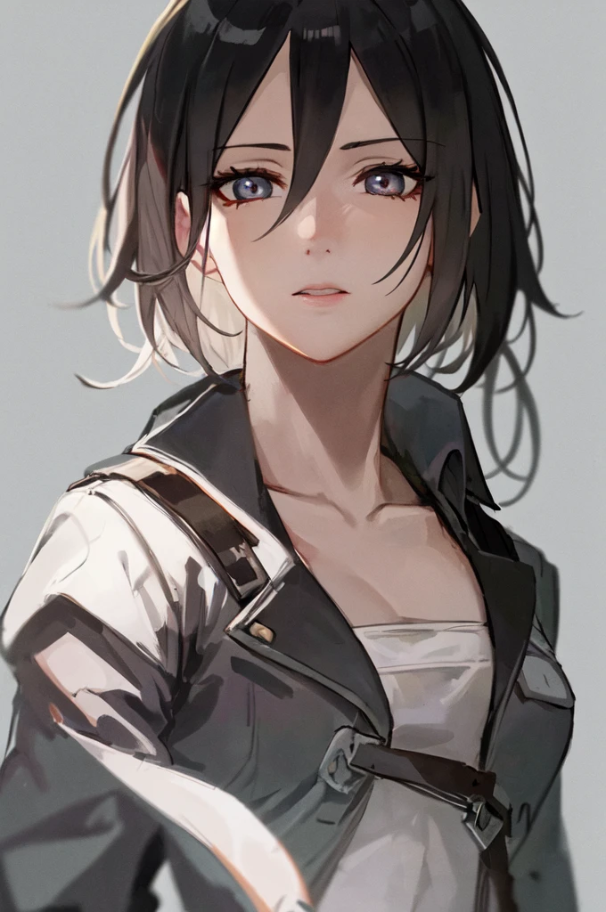 1girl,ultra high details, ultra high auality,(highly detailed face)1.2,(high quality of face)1.3,Mikasa Ackerman,highly detailed abs,perfect female anatomy, best quality of shadows,highly detailed muscles,beautiful face,volume shadows