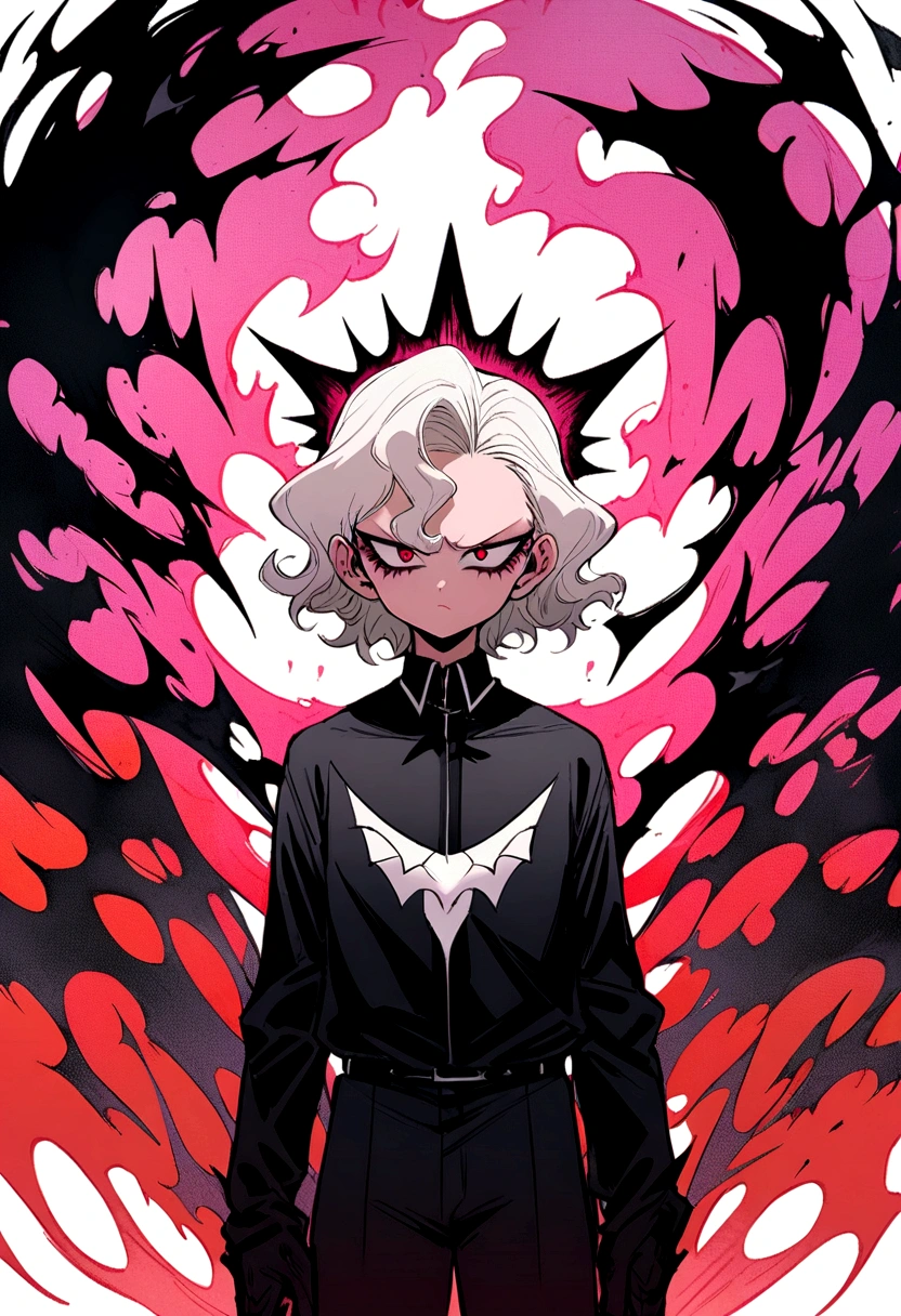 Akira Fudo, Devilman Crybaby, Male, with black clothes