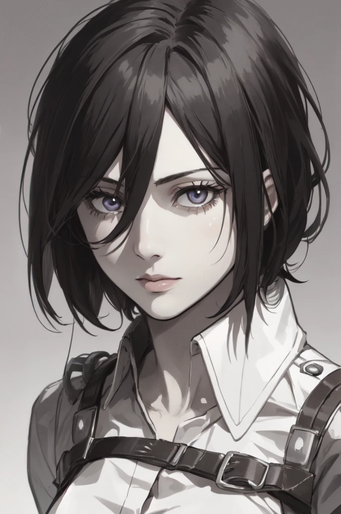 1girl,ultra high details, ultra high auality,(highly detailed face)1.2,(high quality of face)1.3,Mikasa Ackerman,highly detailed abs,perfect female anatomy, best quality of shadows,highly detailed muscles,beautiful face,volume shadows