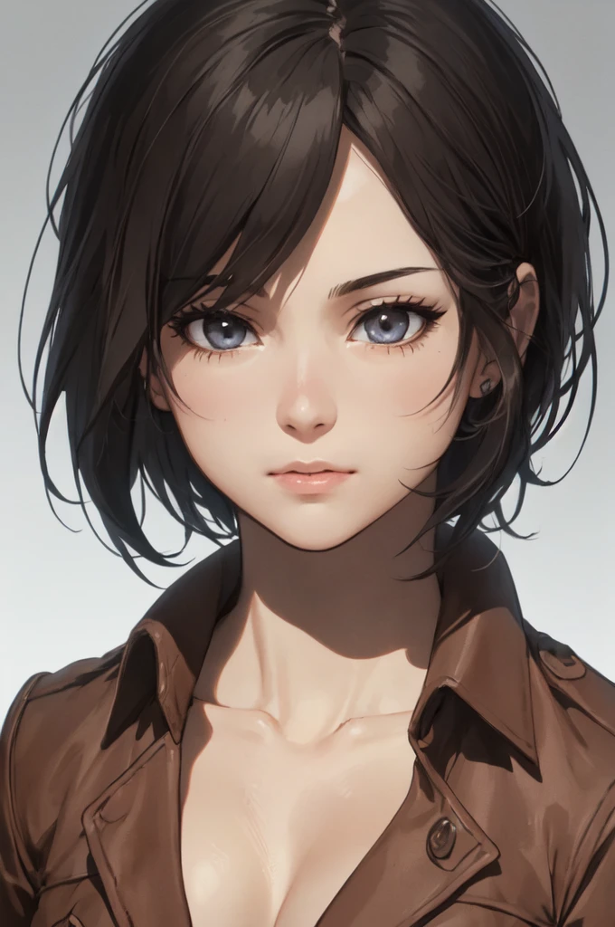 1girl,ultra high details, ultra high auality,(highly detailed face)1.2,(high quality of face)1.3,Mikasa Ackerman,highly detailed abs,perfect female anatomy, best quality of shadows,highly detailed muscles,beautiful face,volume shadows