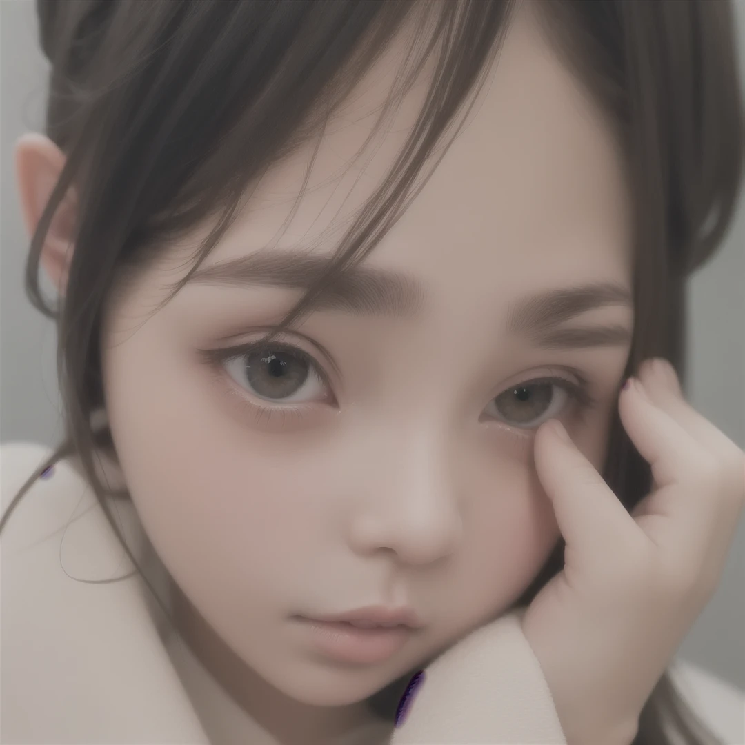 best quality, masterpiece, (realistic:1.2), 1 girl, brown hair, brown eyes,Front, detailed face, beautiful eyes