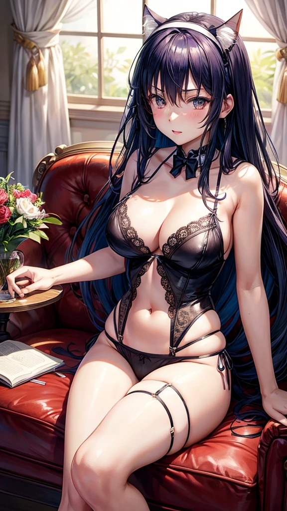 Satsuki Nakano in lingerie(The Quintessential Quintuplets)