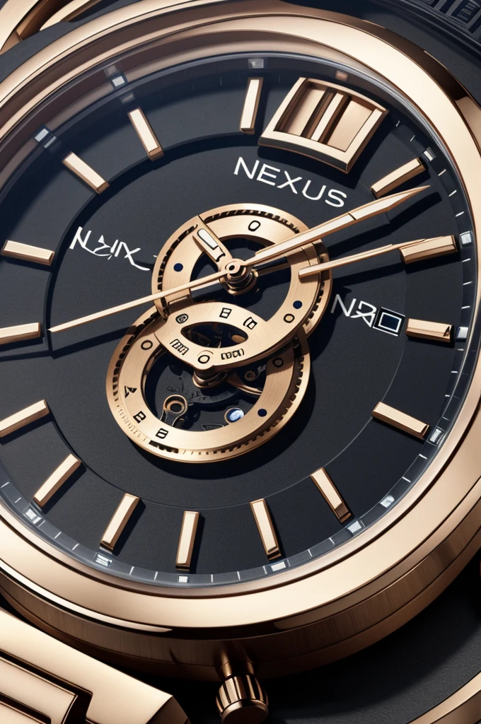 Make the logo of a watch brand called Nexus just make the logo
