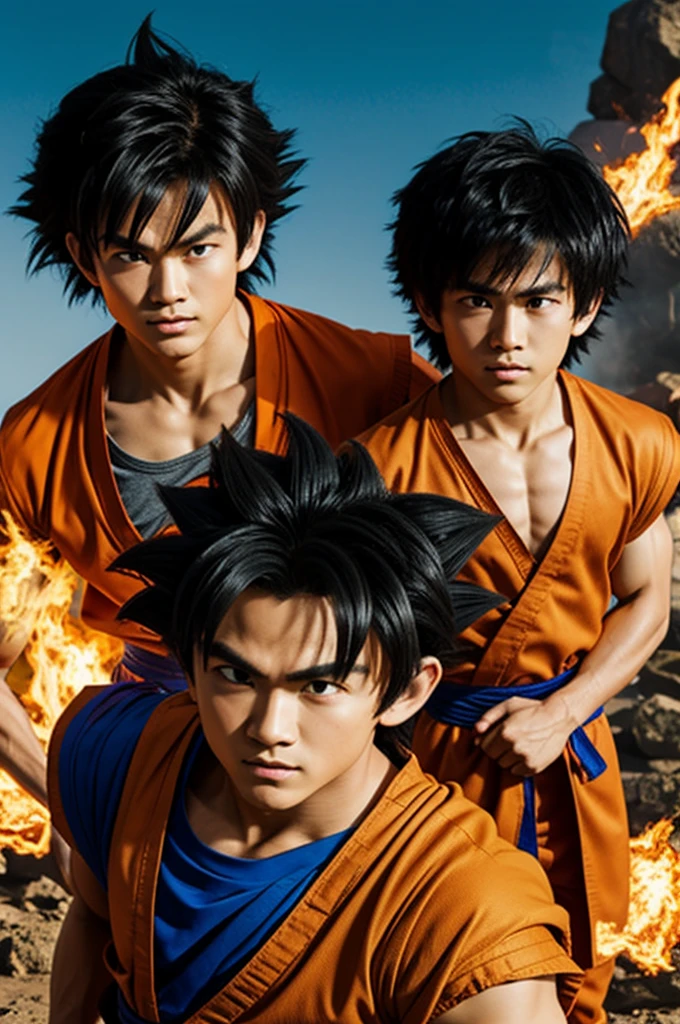 The son of goku and vegueta