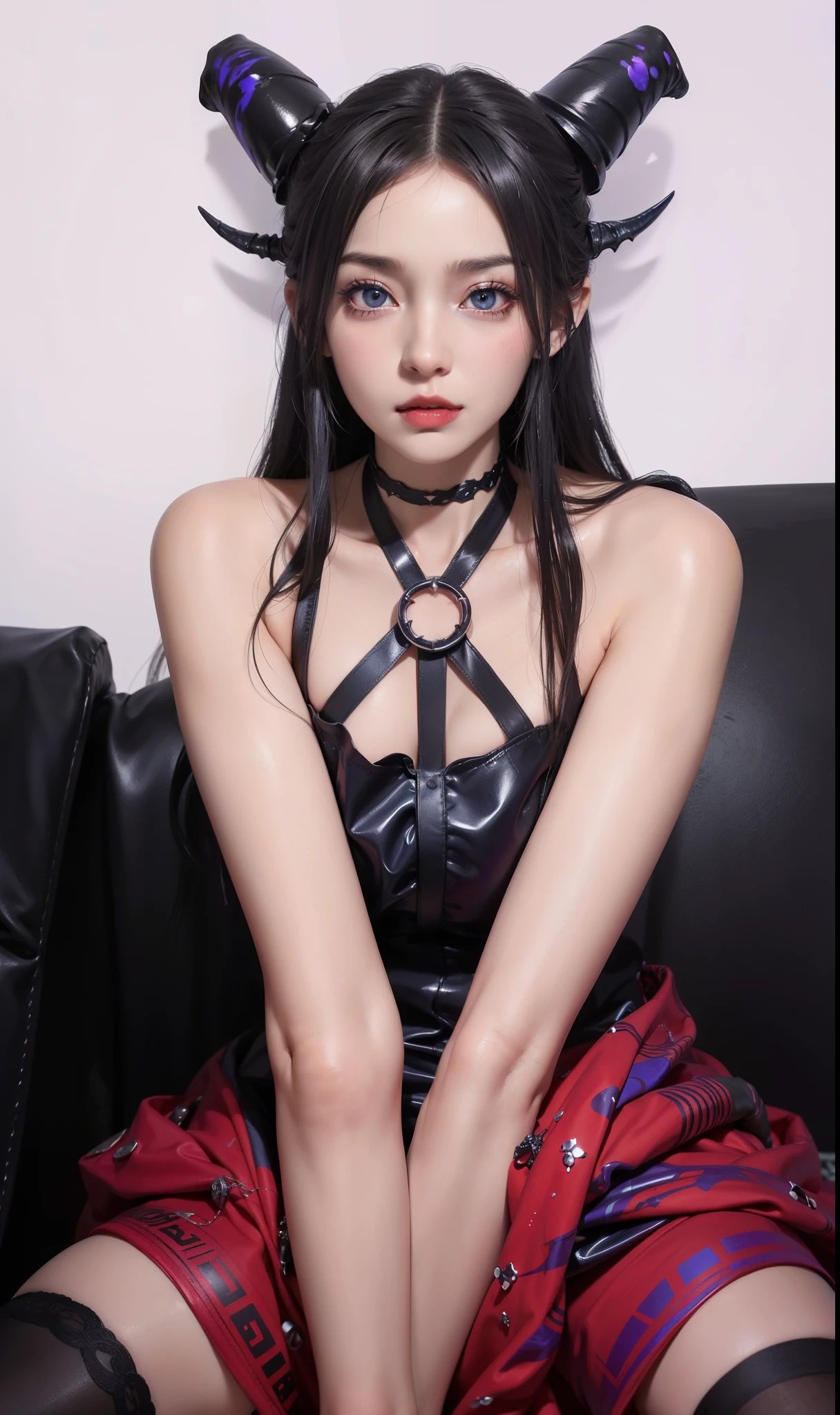 Detailed image quality，Pandora the Witch，wing, Succubus主题，堕落Angel，Excellent，scary，Secret Terror，Tentacles，With eyes，Uncanny Valley Effect，Beast Blood Moon，skeleton，vampire，Hellfire，Dark Queen，Angel，magician magic witch，Angel，Eyes are blue(Pupils as deep as the starry sky)，Gorgeous tattoo designs all over the body，Succubus，Dark Queen