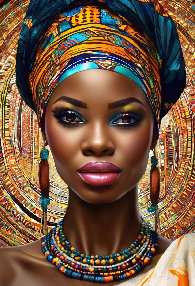 Very beautiful African Woman