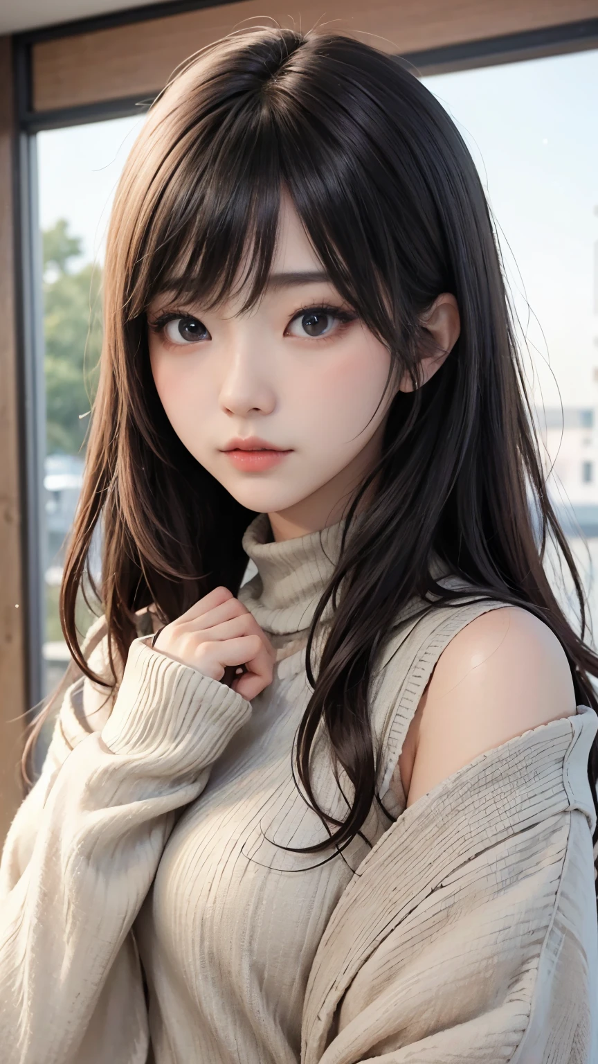 (最高qualityのディテール)、Realistic、8K Ultra HD、High resolution、(One Girl:1.2),(Fatal Beauty,Attractive beauty) ,(Mysterious charm:1.1),(Captivating silhouette),The 超detailedな、高qualityのテクスチャ、Intricate details、detailed、非常にdetailedなCG、高qualityの影、detailed 美しく繊細な顔、detailed 美しく繊細な目、Written boundary depth、Ray Tracing、20th generation、Cute K-Pop Girls、(The Face of Ulzan in Korea)、Thin face、(Urzan-6500-v1.1:0.6)、PurerosFace_v1、Glowing Eyes、Perfect body、 Viewer Display、(最高qualityのディテール:1.2)、Realistic、8K Ultra HD、High resolution、Woman close up， realistic girl rendering, 8k artistic german bokeh, Enchanting girl, Real Girls, Gurwitz, Gurwitz-style artwork, Girl Roleplay, Realistic 3D style, cgstation Popular Topics,, 8K Portrait Rendering,（truth，truth：1.4），(Sparkling eyes girl:1.2)、The 超detailedな、高qualityのテクスチャ、Intricate details、detailed、非常にdetailedなCG、高qualityの影、detailed 美しく繊細な顔、detailed 美しく繊細な目、Written boundary depth、Ray Tracing、20th generation、Cute K-Pop Girls、(The Face of Ulzan in Korea)、Thin face、(Urzan-6500-v1.1:0.6)、cheek、Glossy Lips、、High resolution, Best image quality, 最高quality, Realistic, 超detailedな, Photo Real, 4K 8K Ultra HD Full Color RAW Photos, Fujifilm(Medium format), Hasselblad, Carl Zeiss, Incredible dynamic range photography(utility_art：Smooth-768:1.1),High resolution, High pixel count, 明確なdetailed, Clear images, Natural color reproduction, Noise Reduction, High fidelity, quality, Software Improvements, Upscaling, Optimized Algorithms, Professional-level retouching,

1. Oversized coat:

The coat is、Choose an oversized design that covers from shoulders to knees.。Color is classic navy or black、or warm khaki or beige, wait.、Choose colors that match the season。
2. Knitted sweater or turtleneck:

To protect yourself from the cold、Knitted sweater or turtleneckを選択してください。Match the texture and color of the knit to the coat.。
3. Wide leg pants:

For pants, Choose a wide-leg design、Combines ease of movement and style。Denim in dark tones or black trousers will look good.。
4. Knee-high boots:

What is included in an oversized coat、足首からふくらはぎまでカバーするKnee-high bootsとの組み合わせ。Boots are black or dark brown and chic.、Gives a stylish impression。
5. accessories:

シンプルなゴールドまたはシルバーのaccessoriesを選択してください、Add elegance to your outfit。for example、Long necklaces and large earrings are recommended.。
6. Handbags:

Handbags、Choose a color that matches the tone of your outfit.。Shoulder bags and tote bags are convenient and stylish。
7. Compensateと髪型:

Compensate, Choose natural colors that flatter your skin。Wavy Hair、By creating loose curls、Appeal to softness。