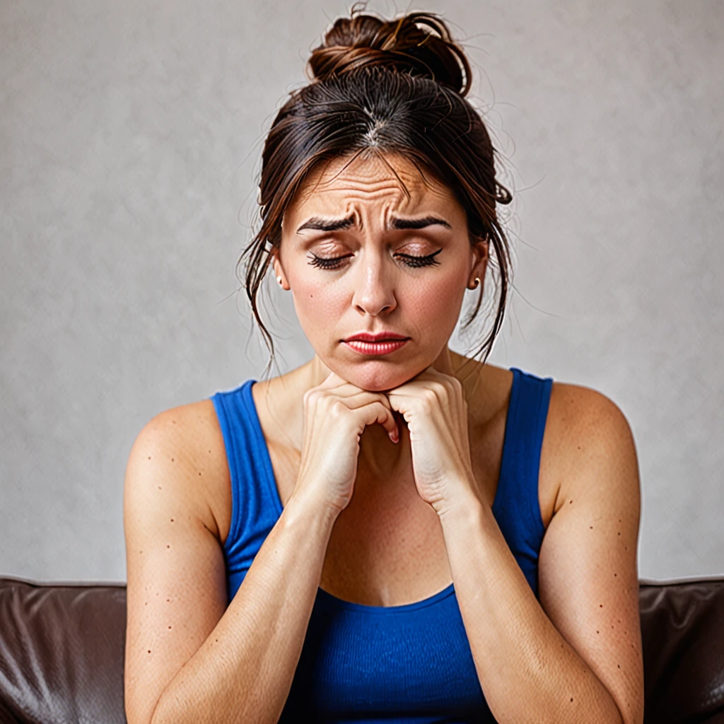 male woman Discouraged I regret it