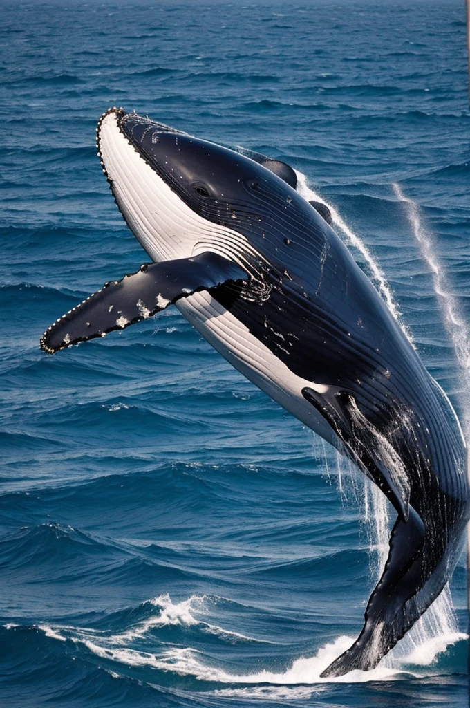 whale with muscles