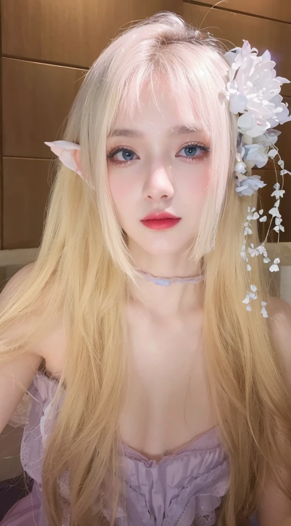 Realism,8k quality,Very detailed, Delicate face, Realism风格的照片, Stock Photography , Colorful, Surreal, Realistic textures, Dramatic Lighting, Distiller 800 (8K, original photo, Better quality, masterpiece: 1.2), Very detailed, (Extremely delicate skin: 1.2), 8K Ultra HD, SLR camera, Soft Light, high quality, Frozen queen, Queen, Snow Castle,Blue pupils,Wear red lipstick,Full body tattoo,Succubus