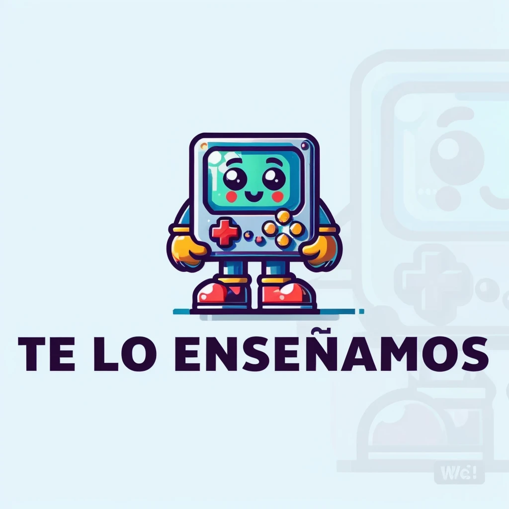 can you make me a logo for tiktok, It is a channel that is about games, computer tutorials and teachings about computing, Make it something friendly that people remember and at the same time striking but at the same time a little monochromatic and the channel is called "we teach you", but that it has the name of the channel in the logo