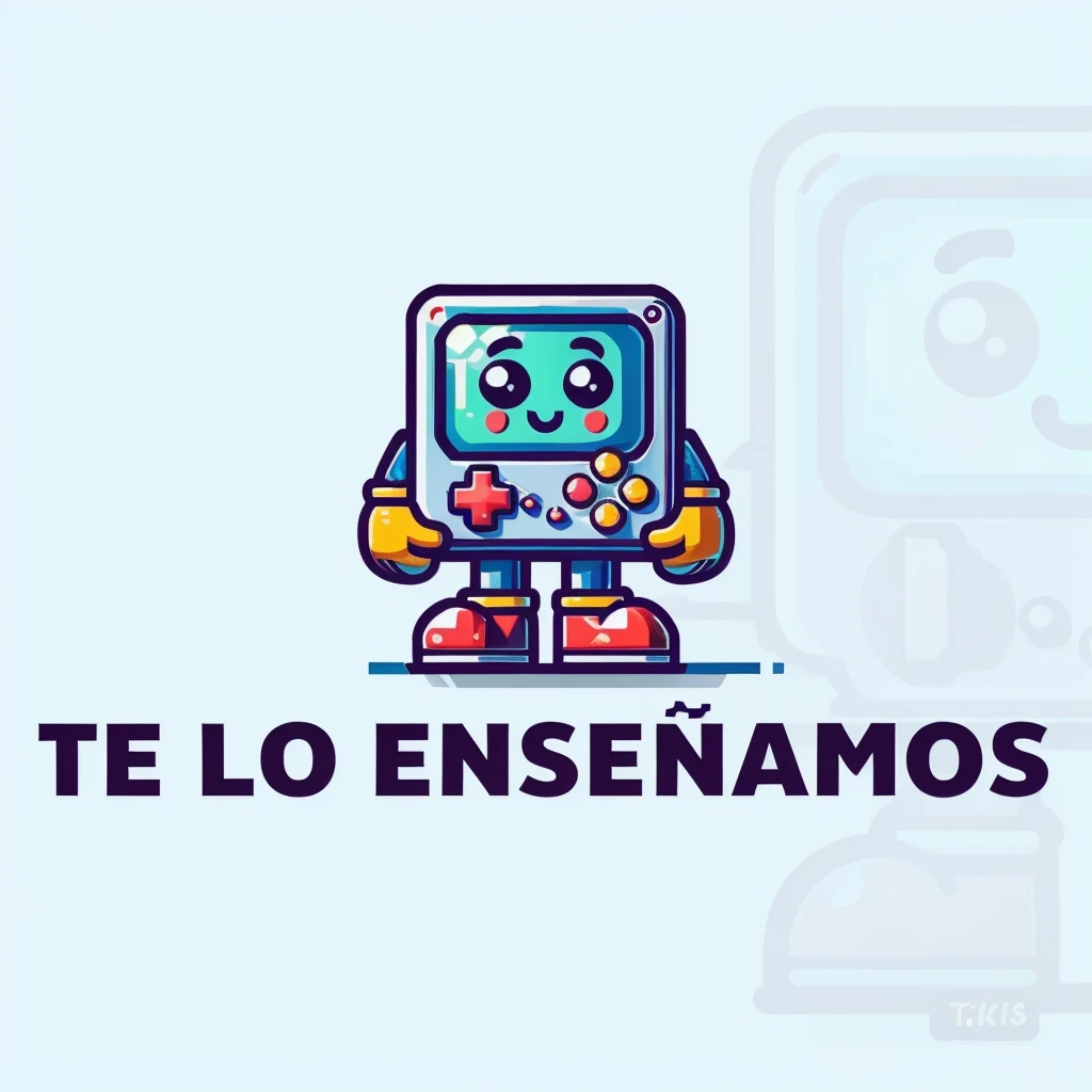 can you make me a logo for tiktok, It is a channel that is about games, computer tutorials and teachings about computing, Make it something friendly that people remember and at the same time striking but at the same time a little monochromatic and the channel is called "we teach you", but that it has the name of the channel in the logo