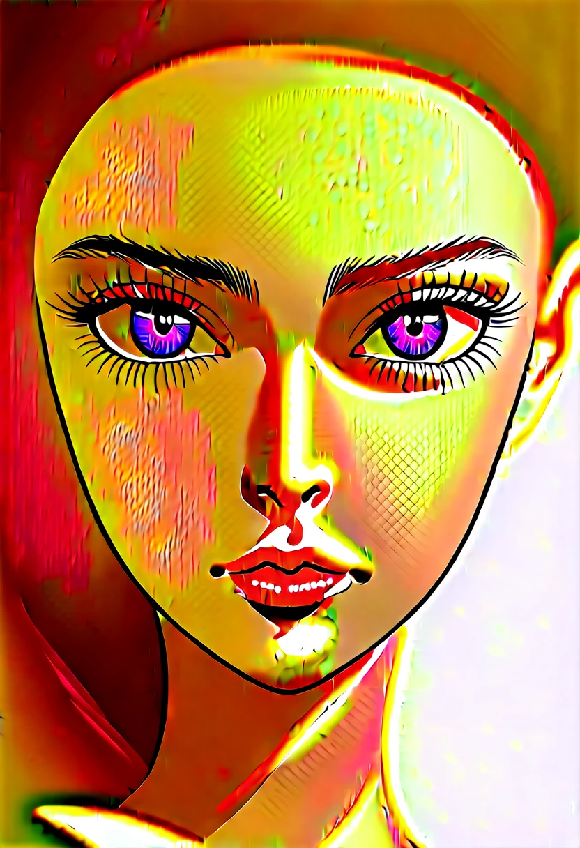 a anime girl with long hair and purple eyes, colorized photo by Rei Kamoi, trending on pixiv, remodernism, official art, ultra detailed, anime, beautiful detailed eyes, beautiful detailed lips, extremely detailed face, long eyelashes, portrait, digital painting, vibrant colors, warm lighting, cinematic composition, photorealistic, high quality, masterpiece, hyper detailed, 8k, best quality