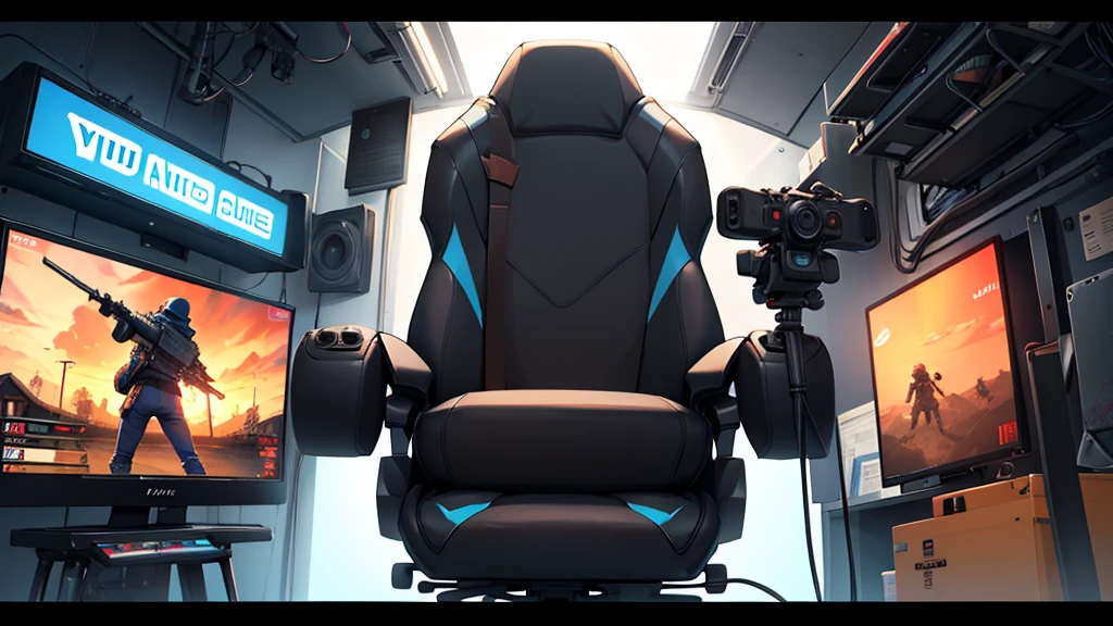 Create a youtube video cover on the subject of video games