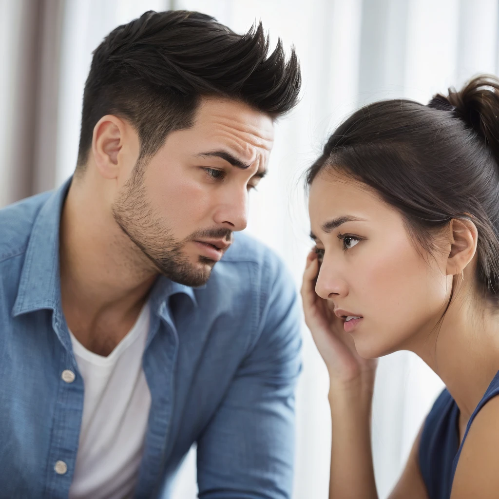 male　woman　Discouraged　I regret it
