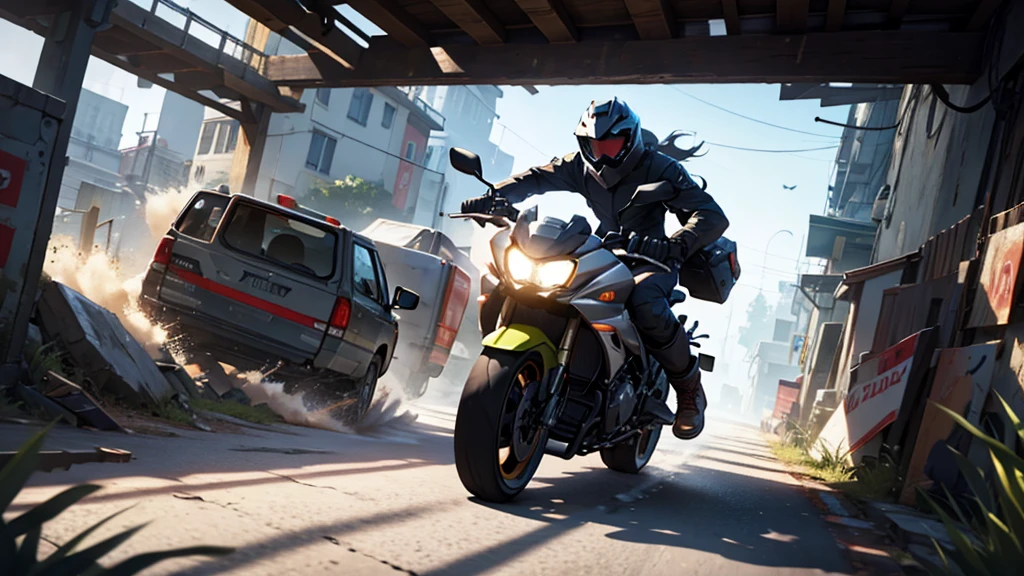 Create a youtube video cover on the subject of video games, like an action scene.