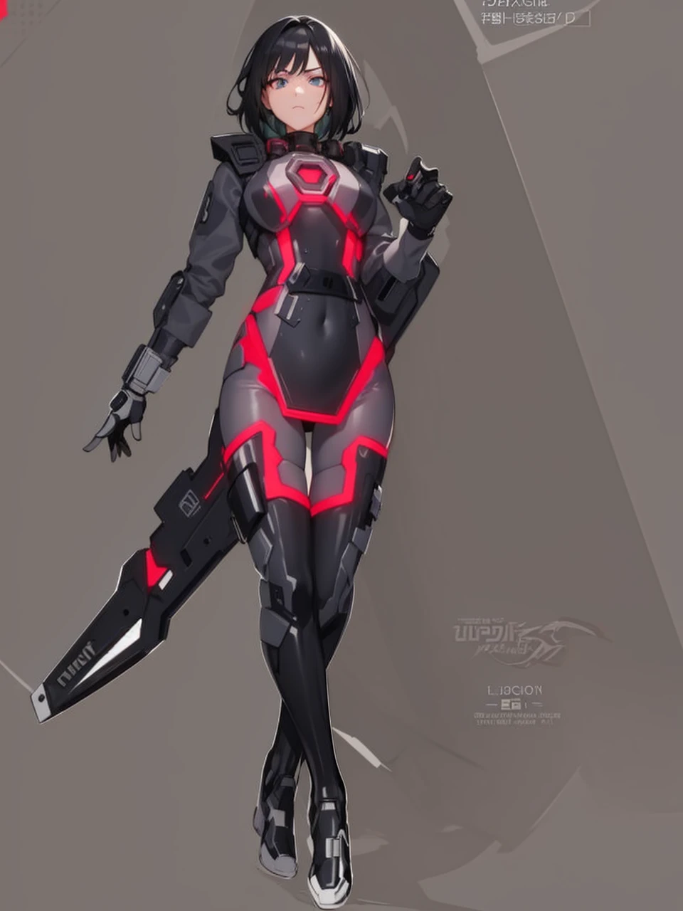 ((masterpiece)),(((best quality))),(character Character design style V2, Bunny from The First Descendant, design sheet, same character, front, side, back),,huge breast,in full Bikini,hentai,nsfw , in bed sucking my dick love,pov blowjobher body face me,