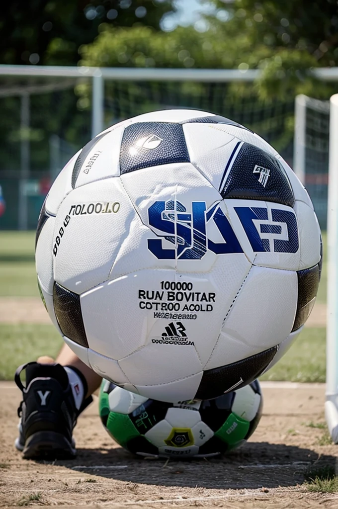 10,000 dollar soccer ball