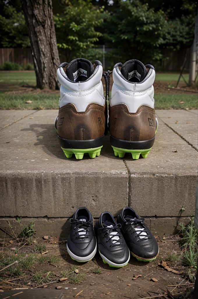 old soccer boots