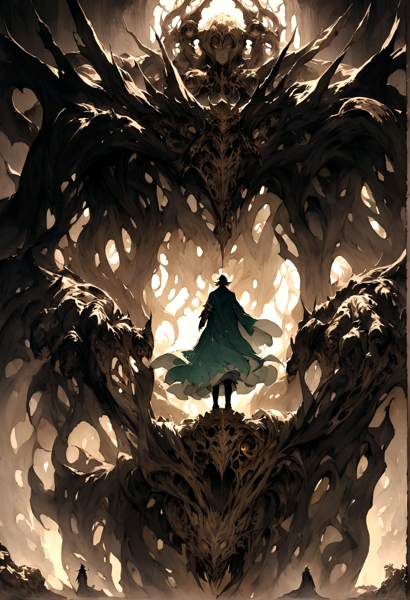 He who fights with monsters might take care lest he thereby become a monster. And if you gaze for long into an abyss, the abyss gazes also into you
