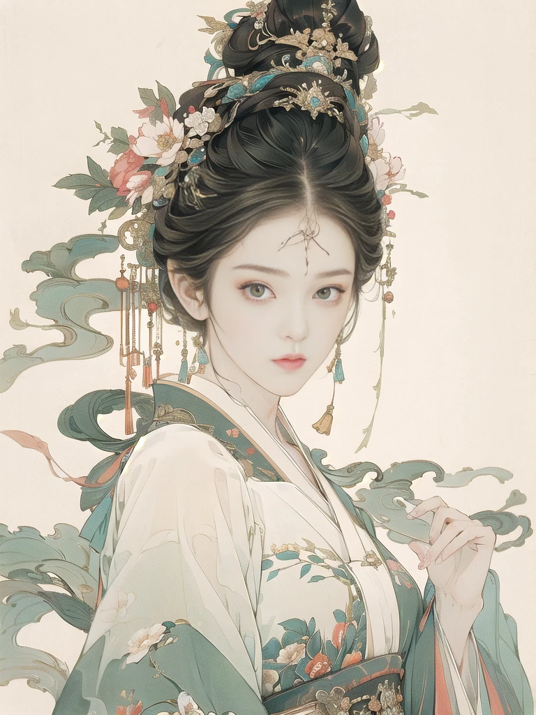 (8K, best quality, masterpiece),{Practical, original photo, Ultra-fine transparent, image, (Influenced by Yoshitaka Amano's style:1.6)}, Practical Light, Delicate skin, (Beautiful slim woman, 25 years old, Court Knight:1.5), Thin legs, Fine particles, Long white hair, Detailed fingers, Thin, sex, Ecstasy expression, 动感sex感的姿势, (巨大有弹sex的坚挺胸部:1.4), (sex感指挥官的盔甲, Long skirt, Long red cape, boots:1.2),(The armor has a larger chest opening;1.6), Exposing breasts, (Arcadia, Flower Storm, Many flowers:1.8), Unobscured,Beautiful scenery, (Flowers, Wind and Moon:1.5)