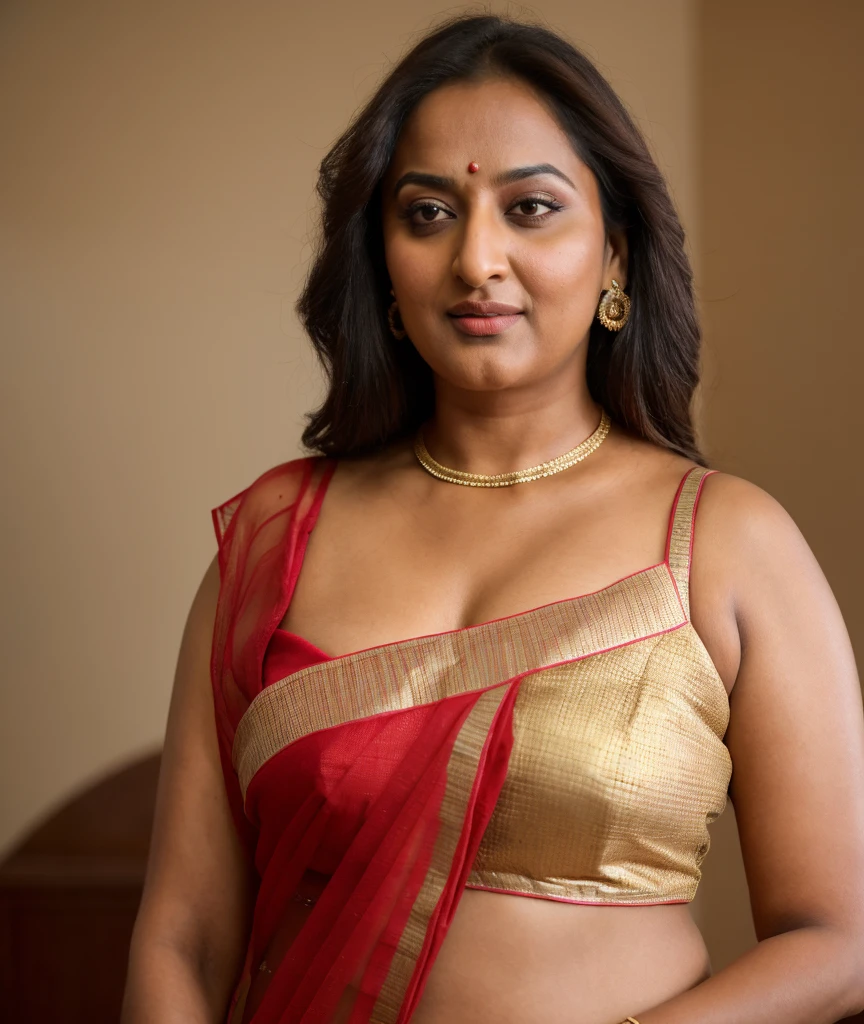 Foto RAW, photorealistic, photography, full body shot, 50 years old Woman, master shot, perfect eyes, goddess like beauty, pierced eyes, perfect thick chubby mallu Desi aunty bhabhi, Wearing a Stanapatta, a chest-band.Saree model, model Photography, Indian saree shoot, Indian traditional wear advertising photography, traditional wear brand shoot, face of Indian actress Sonakshi Sinha, masterpiece, realistic, realism, incredible details, pleasure, photorealism, detailed skin, skin pores, high contrast, photorealistic Artstation 8k HD digital art trend of high definition and detailed realistic skin texture, ultra detail, realistic skin texture, armature, best quality, ultra high definition, (photorealistic:1.4),, high resolution, detail, raw photo, sweat, Re sharp, by Lee Jefferies Nikon D850 Film Stock Photo 4 Kodak Portra 400 Camera F1.6 Lens Rich Color Ultra Real Realistic Realistic Textures Dramatic Lighting Unreal Engine Trending at Art Station Cinestill 800,(pele altamente detalhada: 1.2), 8k UHD, DSLR, soft-lighting, alta qualidade, grain of film, Fujifilm XT3,she didn't like to wear blouse or bra, she is happy to wear only saree, she hates blouse or bra, detailed hairy armpits, hyper realistic skin, skin pores, sweat, veins,