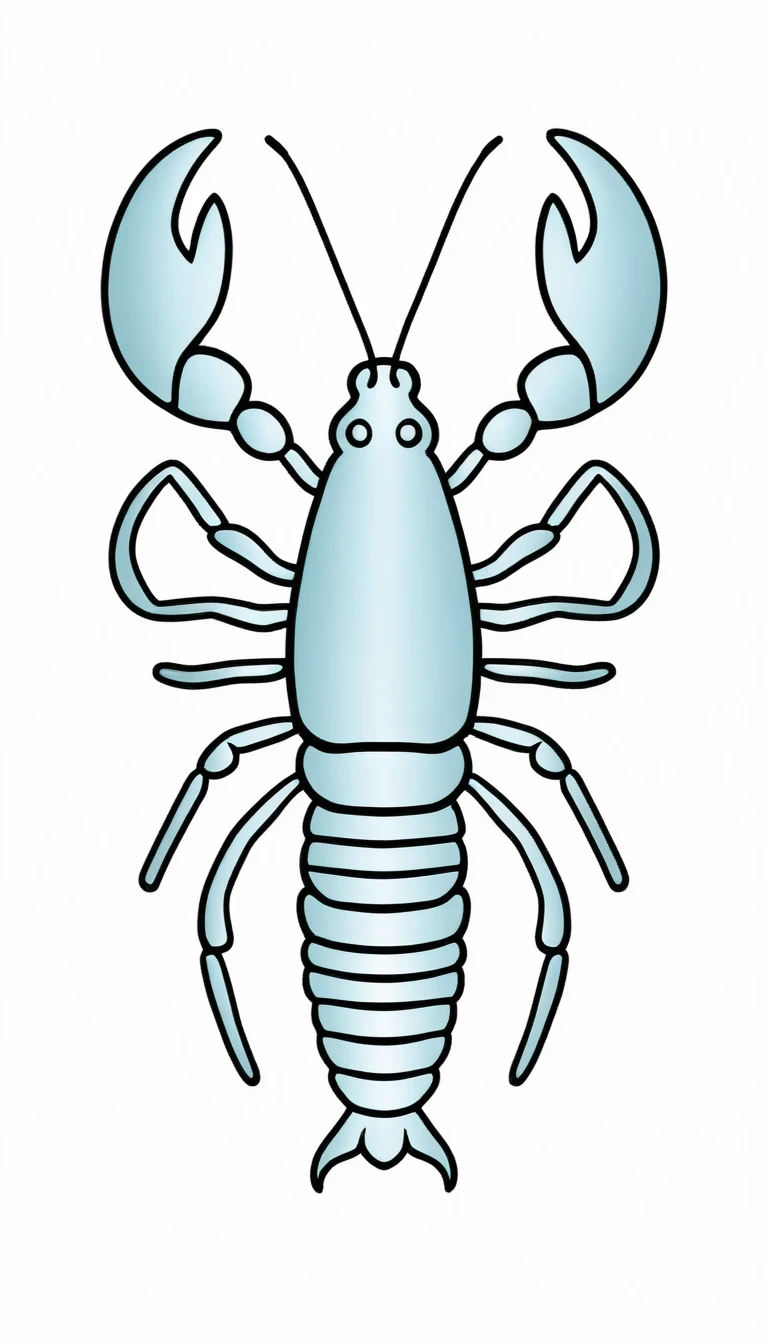 lobster drawing lobster hold matrini glasess