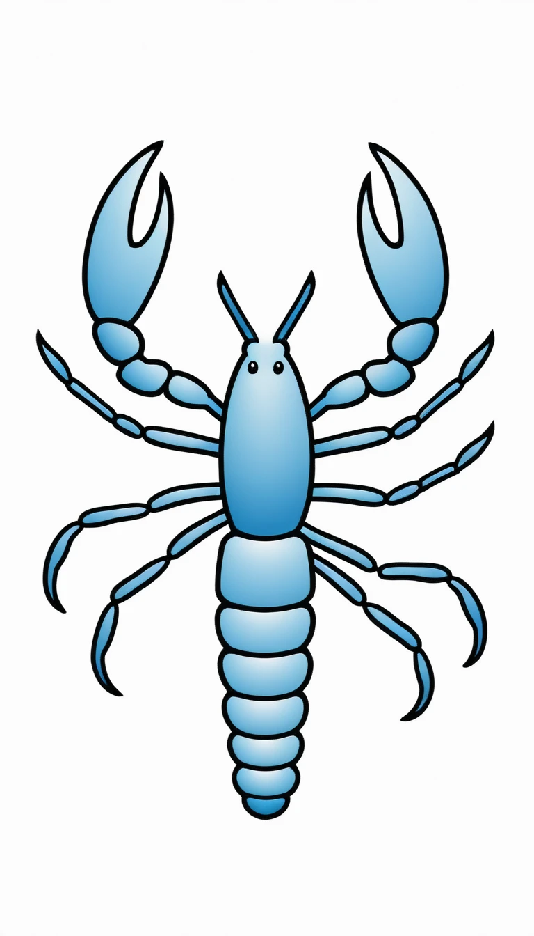 lobster drawing lobster hold matrini glasess