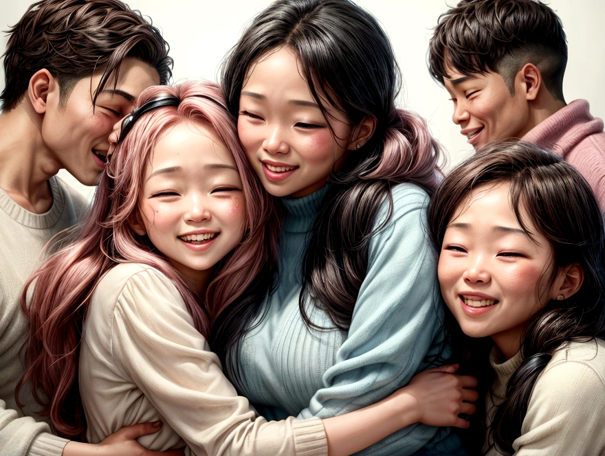 Overcome with Love: Together, faced challenges and overcame obstacles, strengthening your family bond.