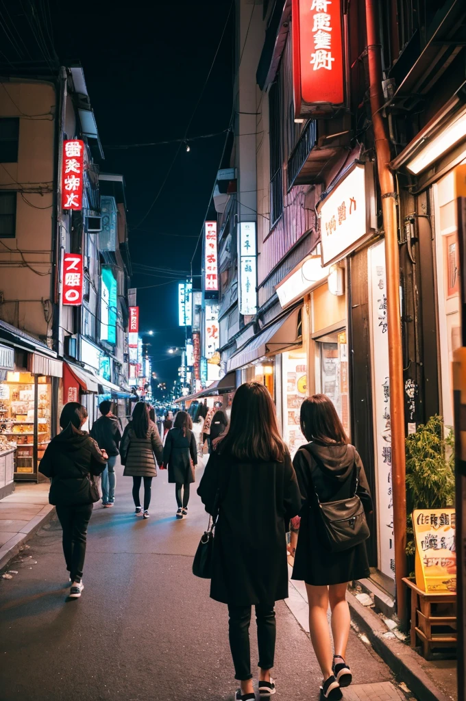 Night Town、Japanese Gal、3 people
