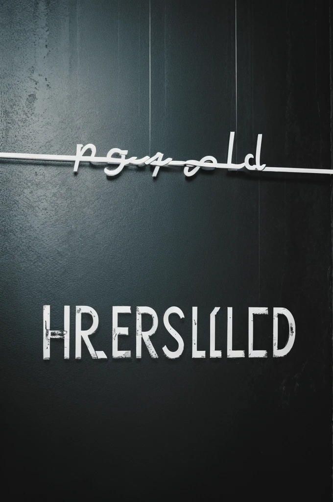 A wallpaper in which written the word "unpredictable" with dark background.